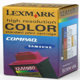 ..OEM Lexmark 12A1980 (#80) Tri-Color Inkjet Cartridge (470 page yield)