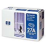 ..OEM HP C4127A (HP 27A) Black Laser Toner Cartridge (6,000 page yield)