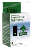 Lexmark 10N0016 (#16) Black Remanufactured Inkjet Cartridge (335 page yield)
