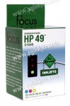 HP 51649A (HP 49) Tri-Color Remanufactured Inkjet Cartridge (315 page yield)