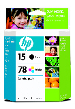 ..OEM HP C8789FN (HP 15/78) Black / Color, Combo Pack, Print Cartridges