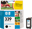 HP C8767EE (HP 339) Black, Hi-Yield, Remanufactured Inkjet Cartridge (860 page yield)