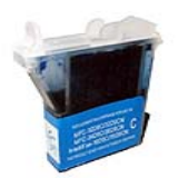 .Brother LC-31C Cyan Compatible Inkjet Cartridge (400 page yield)