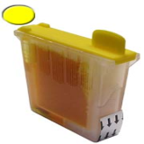 .Brother LC-04Y Yellow Compatible Inkjet Cartridge (400 page yield)