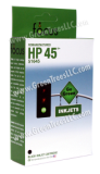 HP 51645A (HP 45) Black Remanufactured Inkjet Cartridge (930 page yield)