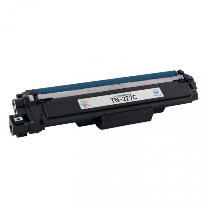 .Brother TN-227C Hi Yield Compatible Cyan Toner Cartridge (2,300 page yield)