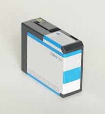 Epson T580200 Cyan Pigment Remanufactured Ink Tank, 80 mi