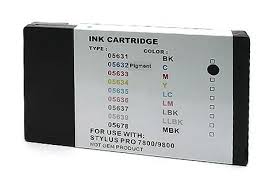Epson T563200 Cyan, Hi-Yield, Pigment Remanufactured Ink Tank, 220 mi
