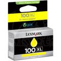 ..OEM Lexmark 14N1071 (#100XL) Yellow, Hi-Yield, Return Program, Ink Cartridge (600 page yield)
