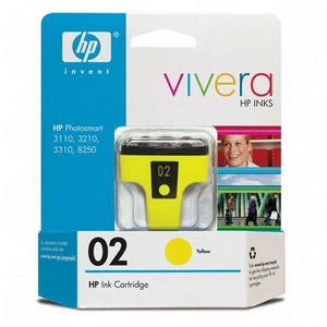 ..OEM HP C8773WN (HP 02) Yellow Ink Cartridge (350 page yield)