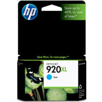 ..OEM HP CD972AN (HP 920XL) Cyan, Hi-Yield, Inkjet Printer Cartridge (700 page yield)