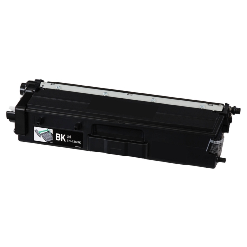 Brother TN-436BK Black, Hi-Yield, Remanfactured Toner Cartridge (6,500 page yield)