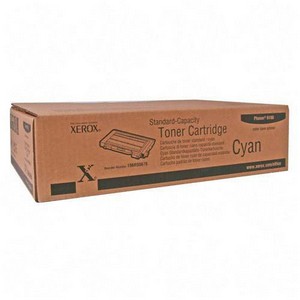 ..OEM Xerox 106R00676 Cyan Toner Cartridge, Phaser 6100 (2,000 page yield)