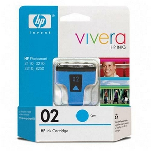 ..OEM HP C8771WN (HP 02) Cyan Ink Cartridge (350 page yield)