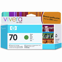 ..OEM HP CB348A (HP 70) Green, Twin Pack, Ink Cartridges
