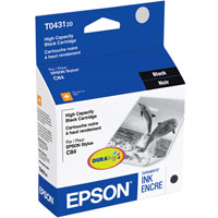 ..OEM Epson T043120 Black, Hi-Yield, Ink Cartridge (950 page yield)