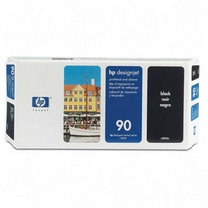 ..OEM C5054A (HP 90) Black Printhead and Cleaner