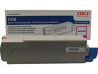..OEM Okidata 44315302 Magenta Toner Cartridge (6,000 page yield)