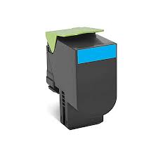 Lexmark 80C1XC0 Cyan, Extra Hi-Yield, Remanufactured Toner Cartridge (4,000 page yield)