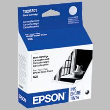 ..OEM Epson T026201 Black Ink Cartridge (370 page yield)