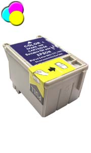 .Epson T018201 Tri-Color Remanufactured Inkjet Cartridge