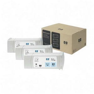 ..OEM HP C5070A (HP 81) Light Cyan Dye 3-Ink Multipack