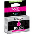 ..OEM Lexmark 14N1070 (#100XL) Magenta, Hi-Yield, Return Program, Ink Cartridge (600 page yield)