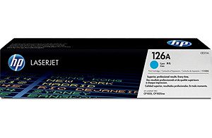 ..OEM HP CE311A (HP 126A) Cyan Toner Cartridge (1,000 page yield)