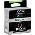 ..OEM Lexmark 14N1068 (#100XL) Black, Hi-Yield, Return Program, Ink Cartridge (510 page yield)