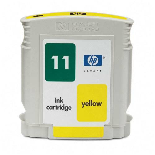 HP C4838A (HP 11) Yellow Remanufactured Inkjet Cartridge (1,750 page yield)