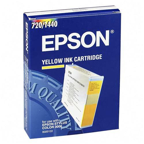 ..OEM Epson S020122 Yellow Ink Cartridge (2,100 page yield)