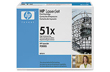 ..OEM HP Q7551XD (HP 51X) Black, 2 Pack, Toner Print Cartridge (13,000 X 2 page yield)