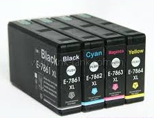 Epson T786XL120 Black, Hi-Yield, Remanufactured Ink Cartridges (2,600 page yield)