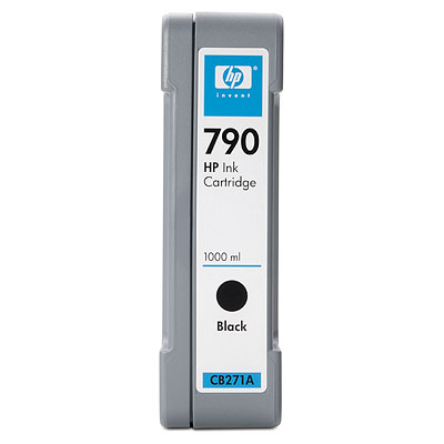 ..OEM HP CB271A (HP 790) Black Low-Solvent Ink Cartridge (1000 ml)