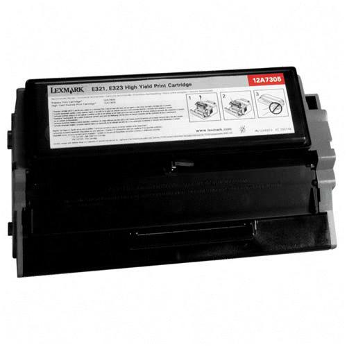 ..OEM Lexmark 12A7400 Black, Return Program, Print Cartridge (3,000 page yield)