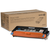 ..OEM Xerox 106R01388 Cyan Laser Toner Cartridge, Phaser 6280 (2,200 page yield)