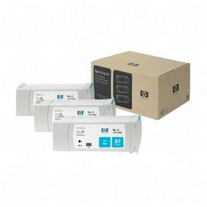 ..OEM HP C5067A (HP 81) Cyan Dye 3-Ink Multipack