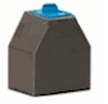 .Ricoh 888343 (R1) Cyan Compatible Copier Toner Cartridge (10,000 page yield)