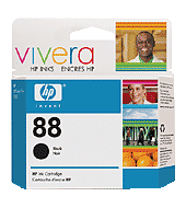 ..OEM HP C9385AN (HP 88) Black Inkjet Cartridge (850 page yield)