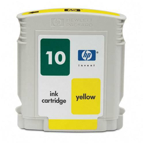 HP C4842A (HP 10) Yellow Remanufactured InkJet Cartridge (1,650 page yield)