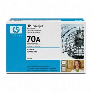 ..OEM HP Q7570A (HP 70A) Black Laser Toner Cartridge (15,000 page yiedl)