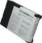 Epson T543800 Matte Black Pigment Remanufactured Ink Tank, 110 mi