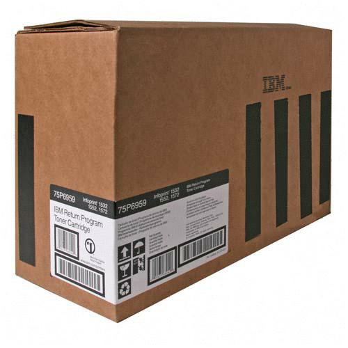 ..OEM IBM 75P6959 Black Laser Toner Cartridge (6,000 page yield)