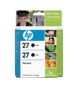 ..OEM HP C9322FN (HP 27) Black, 2 Pack, Inkjet Cartridges