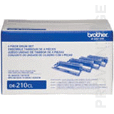 ..OEM Brother DR-210CL Color Drum Unit Set (15,000 page yield)