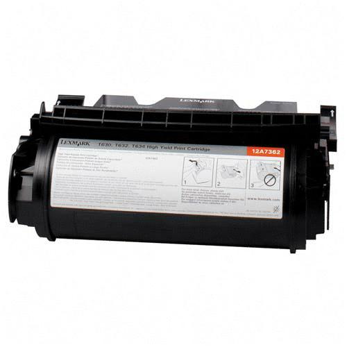 ..OEM Lexmark 12A7460 Black, Return Progam, Print Cartridge (5,000 page yield)