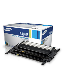 ..OEM Samsung CLT-P409B Black, 2 Pack, Laser Toner Cartridge (3,000 page yield)