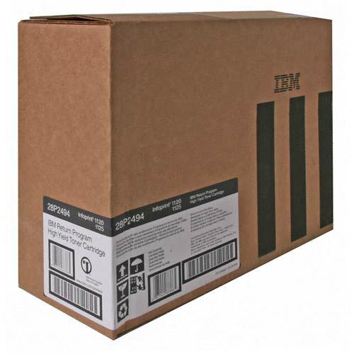 ..OEM IBM 28P2494 Black, Hi-Yield, Return Program, Toner Cartridge (20,000 page yield)