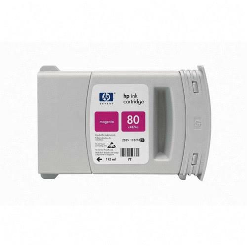 ..OEM HP C4847A (HP 80XL) Magenta, Hi-Yield, Ink Cartridge, 350 ml