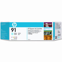 ..OEM HP C9470A (HP 91) Light Cyan Inkjet Printer Cartridge (775 ml)